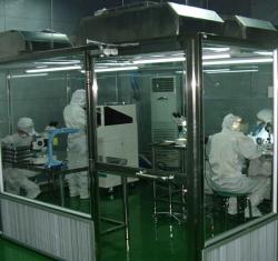 萬級/10000級鋼化玻璃板潔凈棚